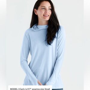 Women’s Free Fly sun hoodie